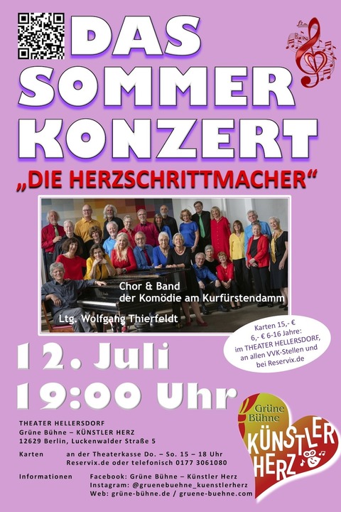 Das groe Sommerkonzert - Berlin - 12.07.2025 19:00