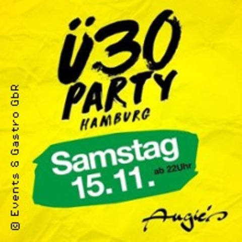 30 Party Hamburg - HAMBURG - 15.11.2025 22:00