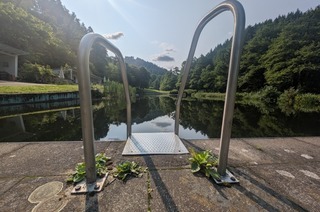 Schne Naturbder in Sdbaden: Schwimmen im Biotop