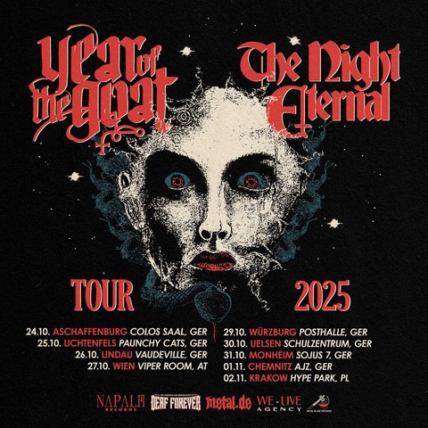 YEAR OF THE GOAT + The Night Eternal - Tour 2025 - Wrzburg - 29.10.2025 20:00