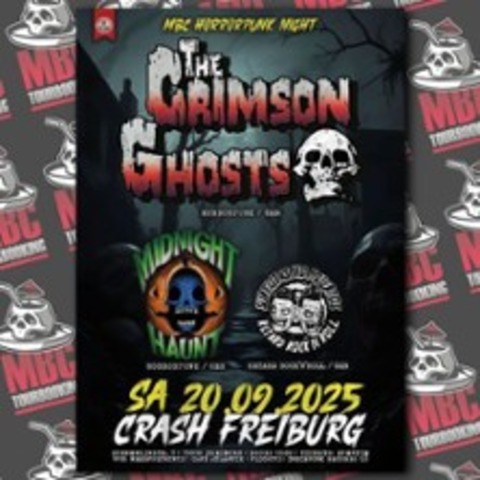 Crimson Ghosts / Midnight Haunt - Freiburg - 20.09.2025 20:00