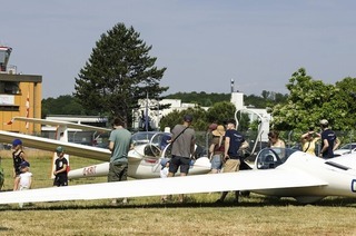 Der Freiburger Flugplatz ffnet am Wochenende seine Tore