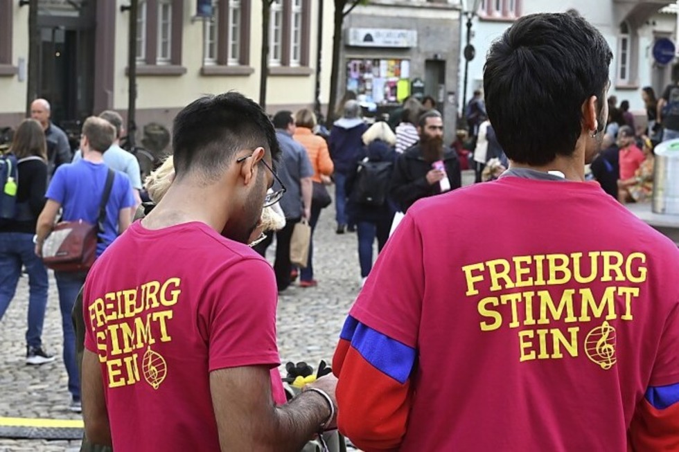 "Freiburg stimmt ein" startet am Freitag mit Rock und Kinderband - Badische Zeitung TICKET