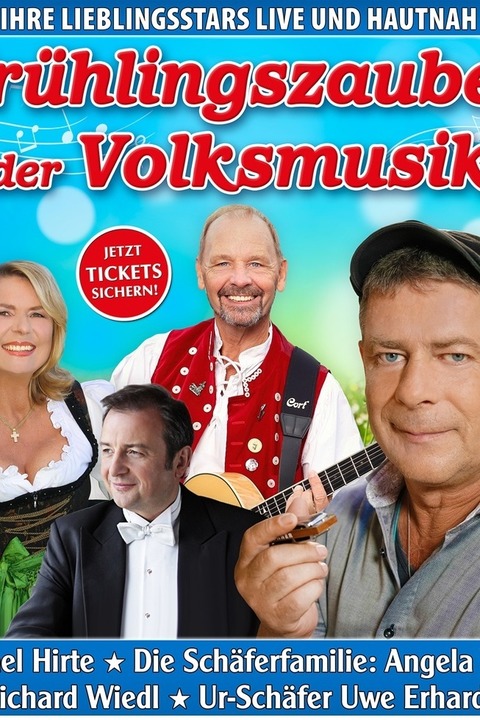 Frhlingszauber der Volksmusik - Veranstalter: HC- Hainich Concerts GmbH - Neustadt - 19.04.2026 15:00