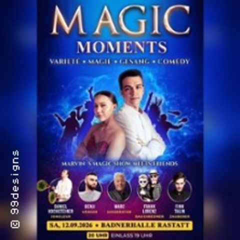 Marvins Magic Show meets friends - Rastatt - 12.09.2026 20:00