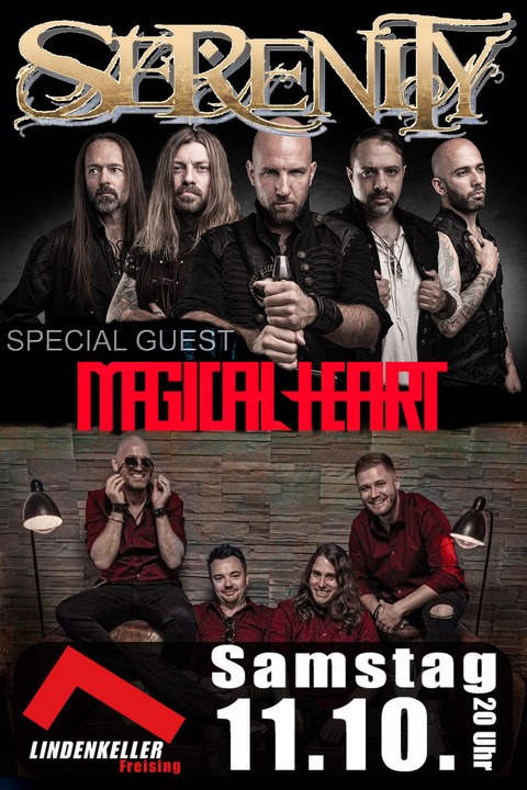 SERENITY - Special guest: Magical Heart - Freising - 11.10.2025 20:00
