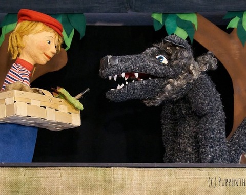 Puppentheater Marco Vollmann &#8222;Rotkppchen&#8220; - Weihnachtsfreuden-Markt auf Schloss Hermsdorf - Ottendorf-Okrilla - 08.11.2025 16:00