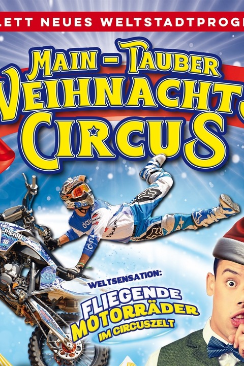 6. Main-Tauber Weihnachtscircus - Die internationale Circusgala! - Bad Mergentheim - 03.01.2026 15:00