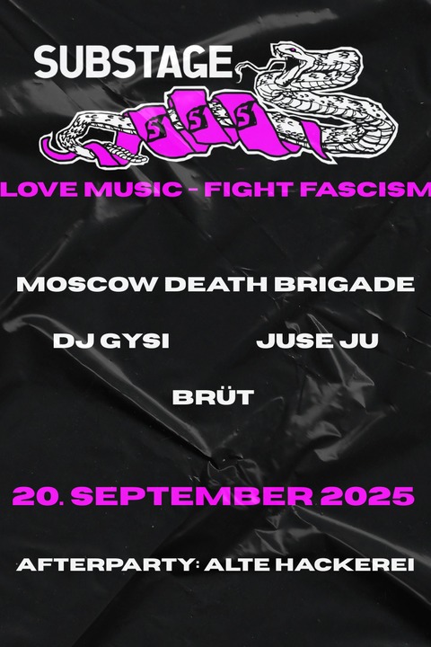 LOVE MUSIC - FIGHT FASCISM - Karlsruhe - 20.09.2025 19:00