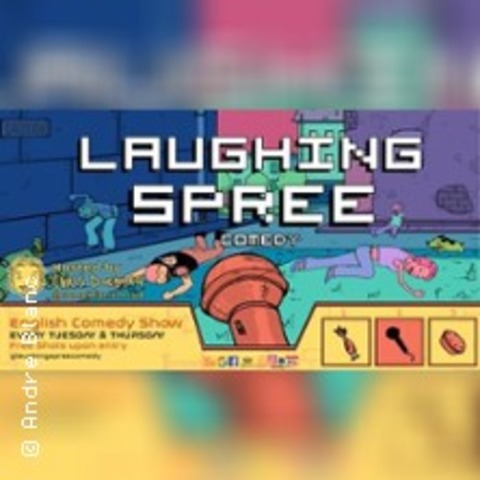Laughing Spree - English Comedy on a Boat - BERLIN - 08.07.2025 20:45