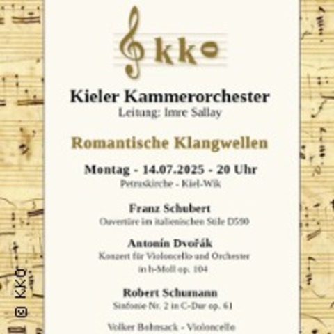 Romantische Klangwellen - Kiel-Wik - 14.07.2025 20:00