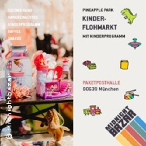 Kinderflohmarkt mit Kinderprogramm - MNCHEN - 12.07.2025 10:00