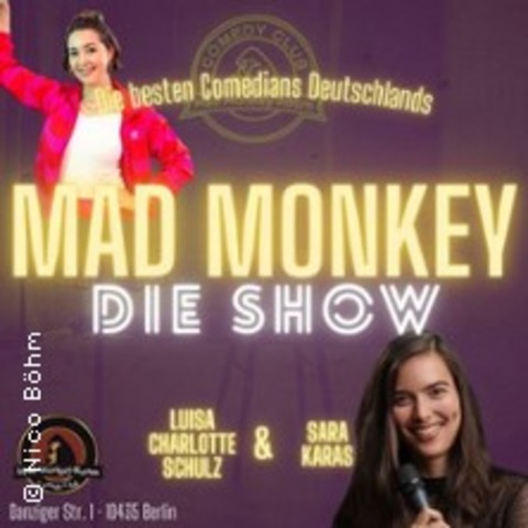 Mad Monkey - Die Show Special - BERLIN - 17.10.2025 20:30