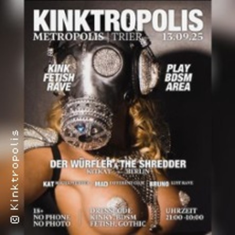 Kinktropolis - The Beginning - TRIER - 13.09.2025 21:00