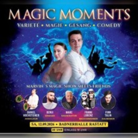 Marvins Magic Show meets friends - Rastatt - 12.09.2026 20:00