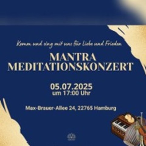 Mantra Meditationskonzert - HAMBURG - 05.07.2025 17:00