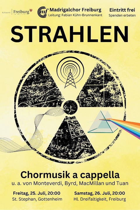 STRAHLEN - Eine musikalische Reise durch das elektromagnetische Spektrum - Gottenheim - 25.07.2025 20:00