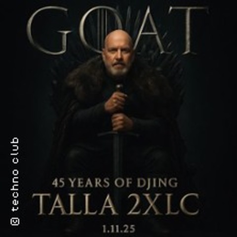 Talla 2XLC - 45 years of Djing - Frankfurt am Main - 01.11.2025 22:00