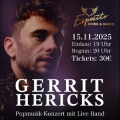 Gerrit Hericks - VREDEN - 15.11.2025 20:00