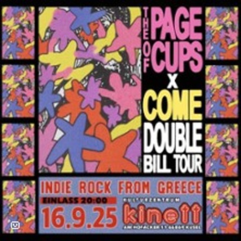 Page of Cups + Come | Greek Indie Double Bill - Kusel - 16.09.2025 20:00