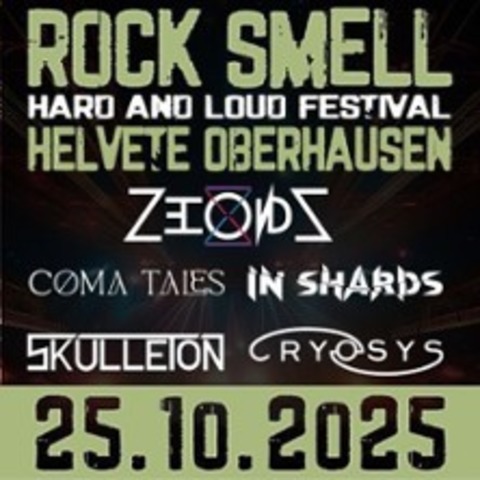 Rock Smell Hard & Louder Festival - OBERHAUSEN - 25.10.2025 19:00