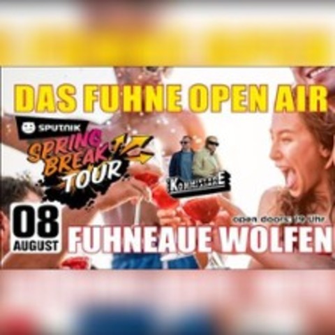 Sputnik Spring Break Tour - Fuhne Open Air - WOLFEN - 08.08.2025 19:00