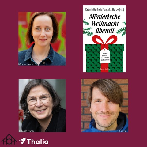 Krimilesung in Hamburg: &#8222;Mrderische Weihnacht berall&#8220; mit Ben Westphal, Franziska Henze & Anke Kppe - Hamburg - 27.11.2025 19:00