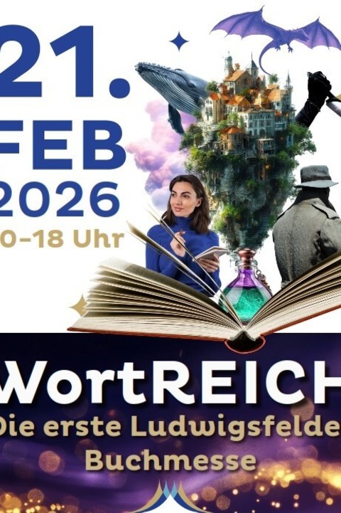Buchmesse WortREICH - Ludwigsfelde - 21.02.2026 10:00