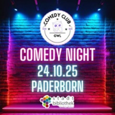 Comedy Club OWL - Comedy Night Paderborn - Paderborn - 24.10.2025 20:00