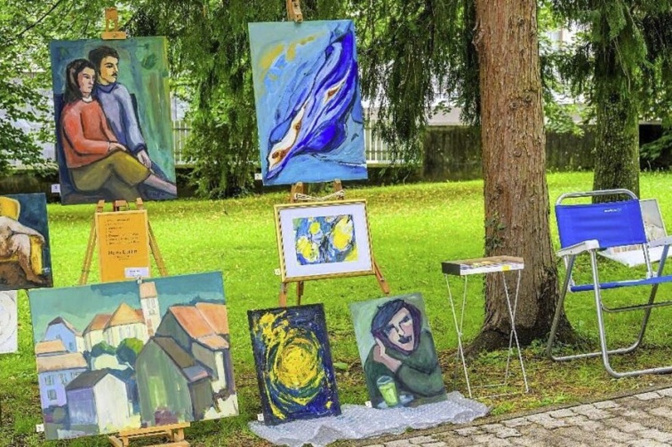Am Samstag, 6.Juli, verwandelt sich Brombach von 13 bis 18 Uhr in eine Kunstmeile. - Badische Zeitung TICKET