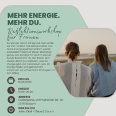 Mehr Energie. Mehr Du. - BSUM - 18.07.2025 19:00