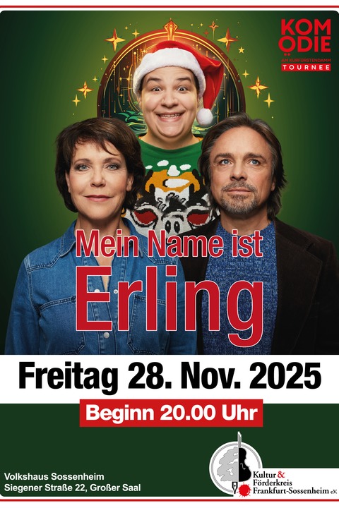 Mein Name ist Erling - Komdie am Kurfrstendamm - Frankfurt am Main - 28.11.2025 20:00