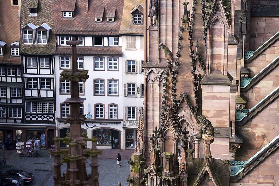 Straburger Mnster / Cathdrale Notre-Dame-de-Strasbourg - Straburg