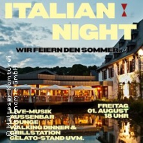 Italian Night - BERGISCH GLADBACH - 01.08.2025 18:00