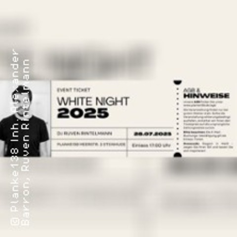 White Night - Players Night for Everybody - AMSTETTEN - 08.08.2025 21:00