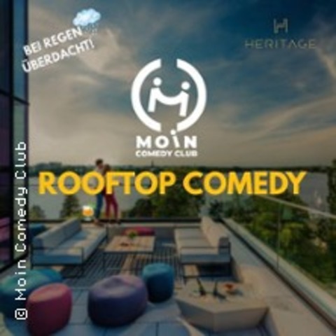 Rooftop Comedy - HAMBURG - 09.08.2025 17:00