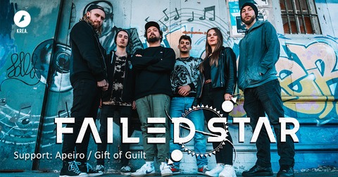FAILED STAR - Support: Apeiro / Gift of Guilt - Wiesbaden - 19.09.2025 19:00