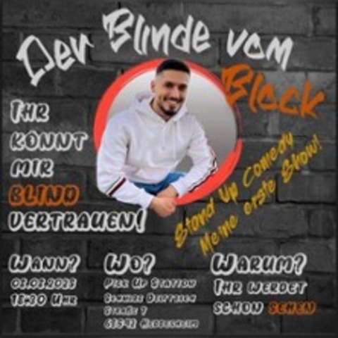 Der Blinde vom Block - Stand Up Comedy - Heddesheim - 08.08.2025 20:00