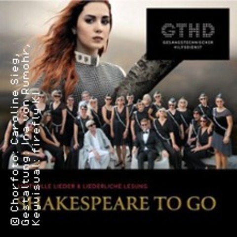 GTHD Gesangstechnischer Hilfsdienst - Shakespeare to go - KLN - 08.11.2025 20:00