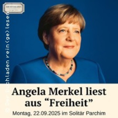 Angela Merkel liest aus "Freiheit" - PARCHIM - 22.09.2025 19:00