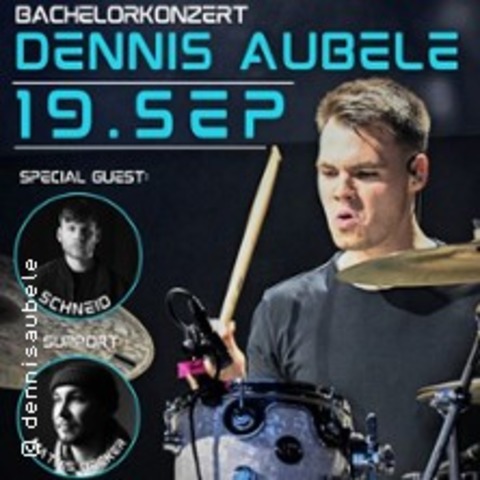 Bachelor Abschlusskonzert Dennis Aubele - Support: Mathis Becker - KLN - 19.09.2025 19:30