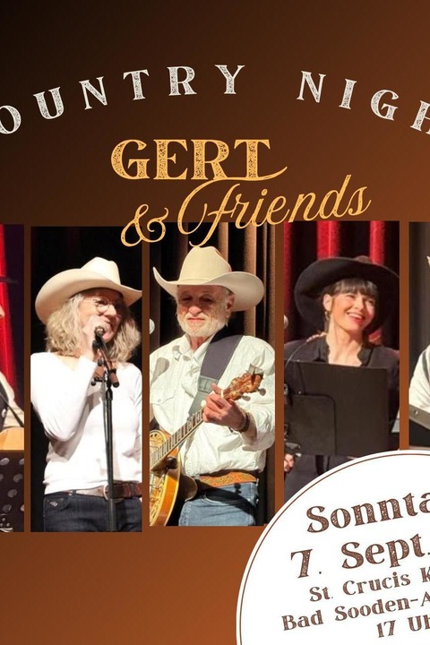 Country Night mit Gert & Friends - Bad Sooden-Allendorf - 07.09.2025 17:00