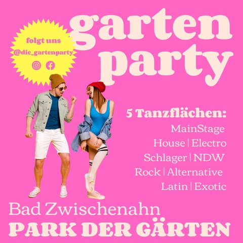 Gartenparty - Norddeutschlands grte Gartenparty - Bad Zwischenahn - 04.07.2026 19:00