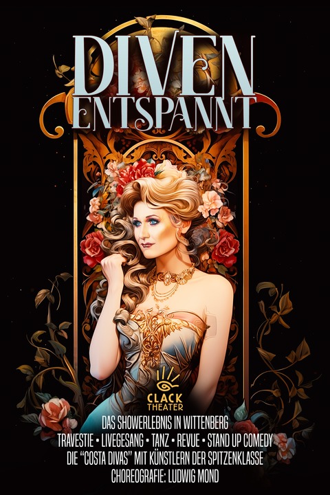 DIVENentspannt | Travestie o Revue o Livegesang o Tanz o Stand up Comedy - Lutherstadt Wittenberg - 30.04.2026 19:30