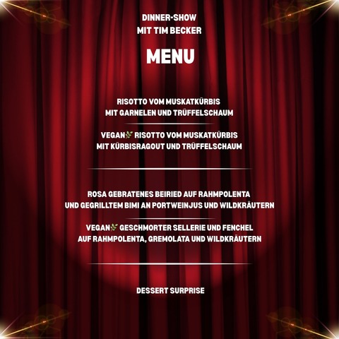 Tim Becker - Dinner-Show - Baden-Baden - 22.01.2026 18:30