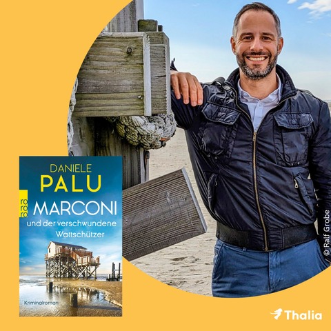 Lesung mit Daniele Palu: Cosy Crime trifft Kste - Marconi ermittelt in St. Peter-Ording - Hamburg - 25.07.2025 20:15