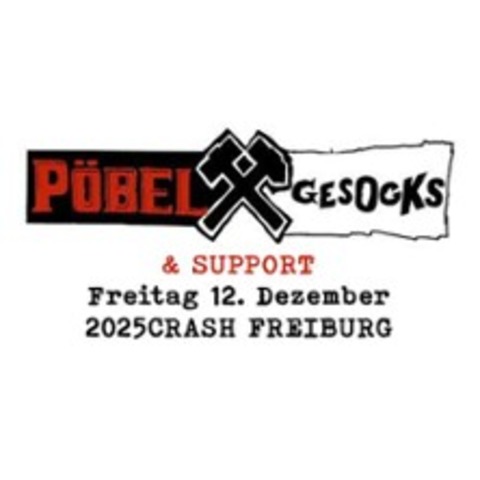Pbel & Gesocks + Support - Freiburg - 12.12.2025 20:00