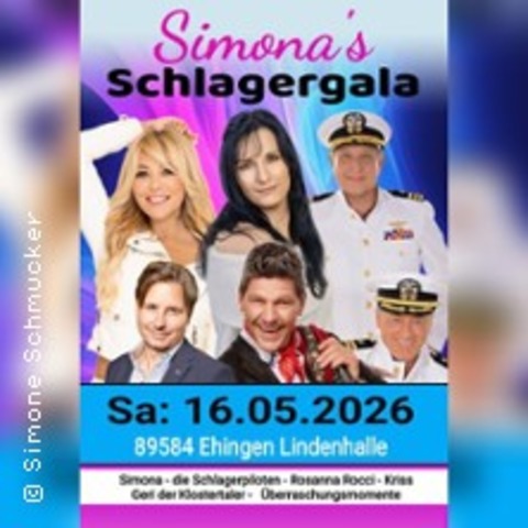 Simonas Schlagergala - Ehingen (Donau), Lauterach - 16.05.2026 19:00