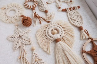 Makramee-Weihnachtsdeko Workshop