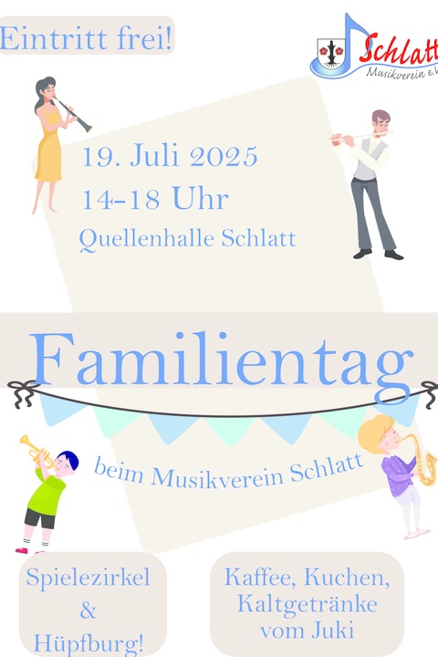 Familientag beim Musikverein Schlatt - Bad Krozingen - 19.07.2025 14:00